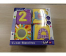 4 Cubos  Blanditos Juguettos. Segunda mano