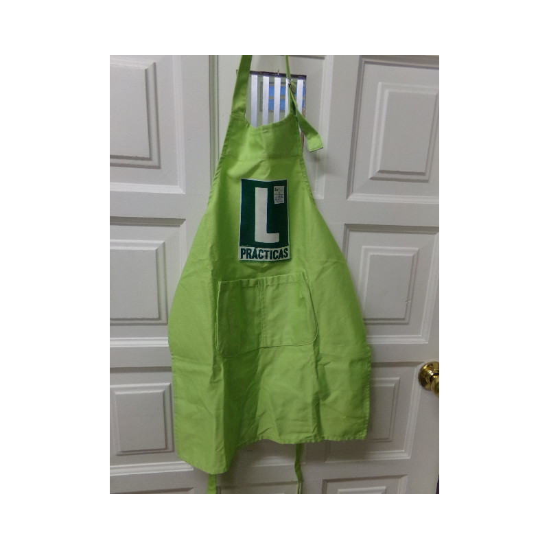 Delantal L practicas infantil. Segunda mano