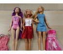 3 Barbies. con ropita. Segunda mano