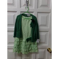 Vestido con chaqueta Nanos talla 6 años. Segunda mano