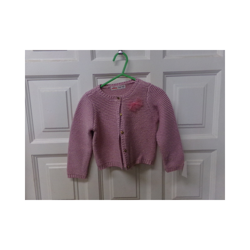 Chaqueta rosa talla 12-18 meses. Segunda mano