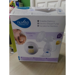 Sacaleches NUVITA materno life con bolsas y biberon. A estrenar
