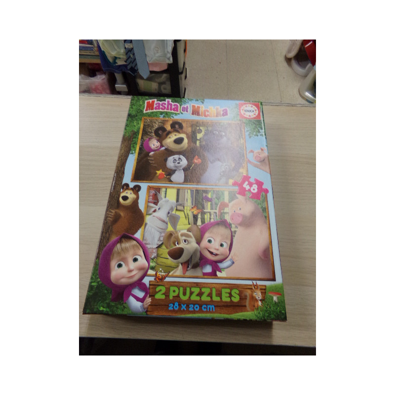 2 Puzzles de 48 piezas. Segunda mano