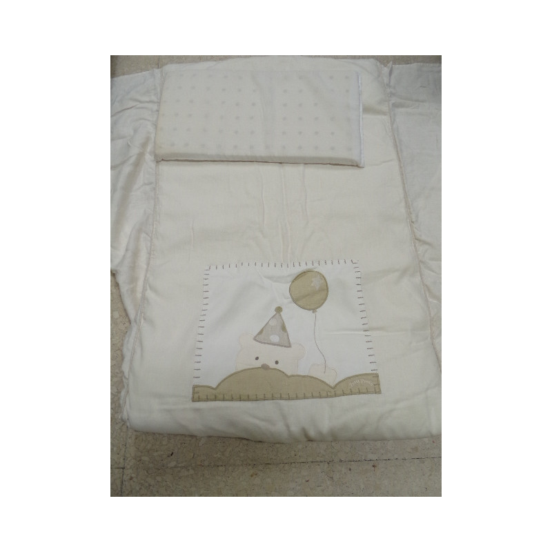 Edredón cuna Petit Praia. Incluye almohada. Segunda mano