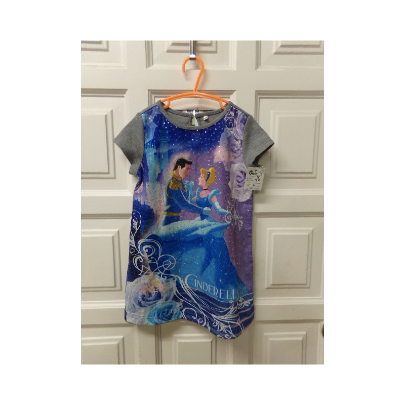 Vestido princesas talla 2 años. Segunda mano