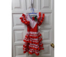 Vestido de flamenca talla 4 años. Segunda mano