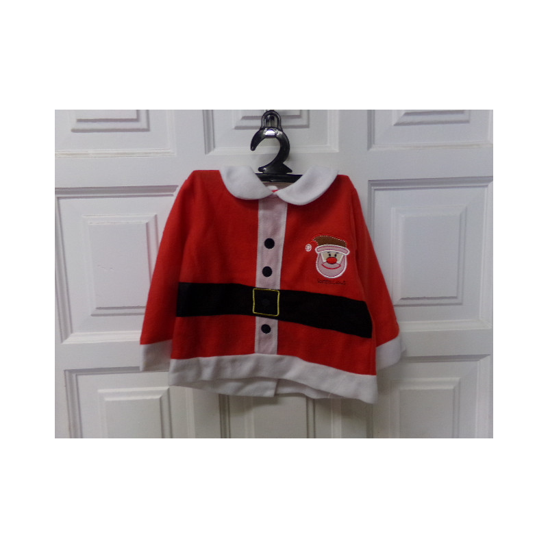 Traje papa noel 12-24 meses