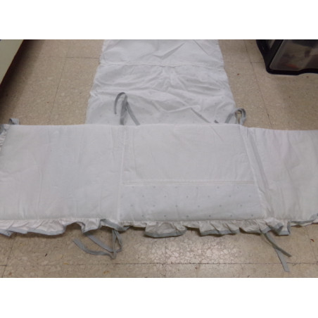 Edredón y chichonera para minicuna. Segunda mano