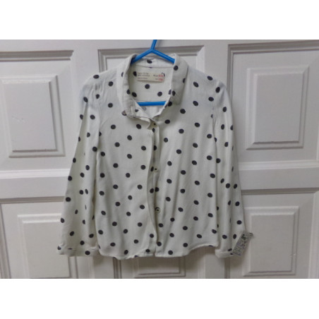 Blusa topitos Zara talla 3-4 años. Segunda mano