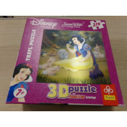 Puzzle  210 piezas en 3D Disney. Segunda mano