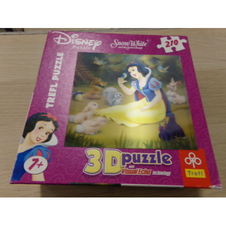 Puzzle  210 piezas en 3D Disney. Segunda mano