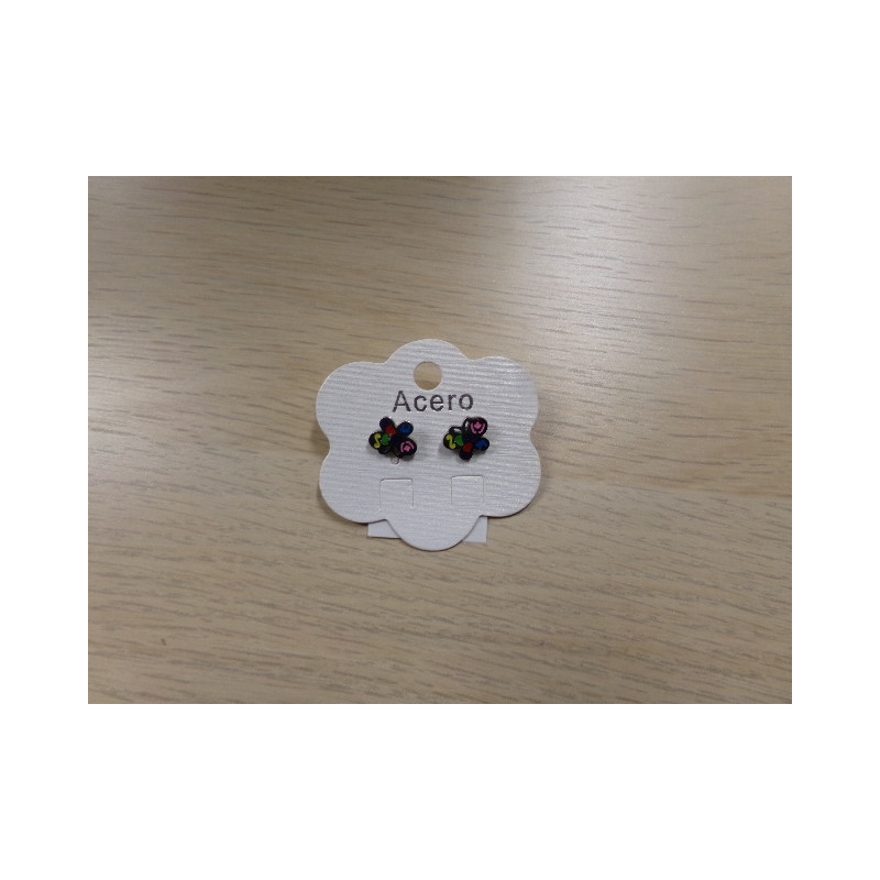 Pendientes de acero infantiles. A estrenar