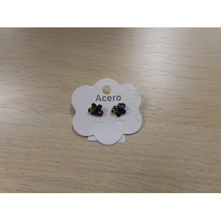 Pendientes de acero infantiles. A estrenar