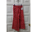 Pantalón estampado verano talla 7 años. Segunda mano