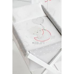 Minicuna Piruleta color gris. Segunda mano