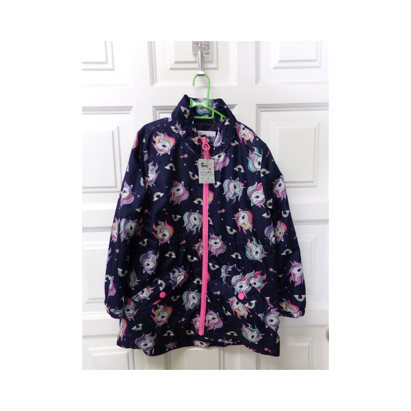 Cortavientos unicornios 6-7 años