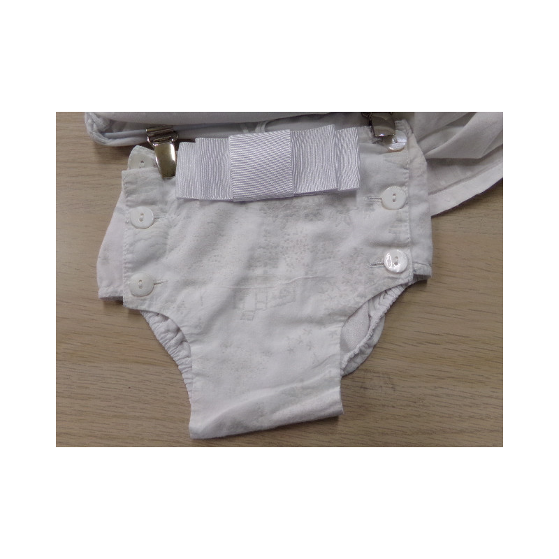 Conjunto blusa plumeti con braguita 12 meses