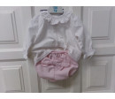 Conjunto blusa y ranita 6 meses