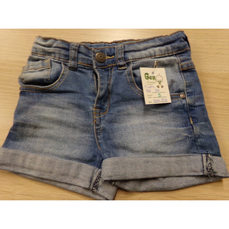 Pantalón corto vaquero talla 5 años. Segunda mano