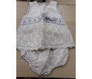 Vestido con bragola talla 3-6 meses. Segunda mano