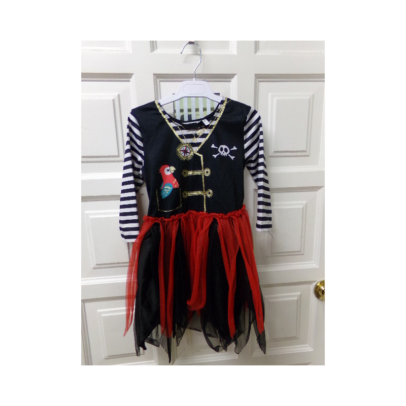 Disfraz de pirata talla 7 años. Segunda mano