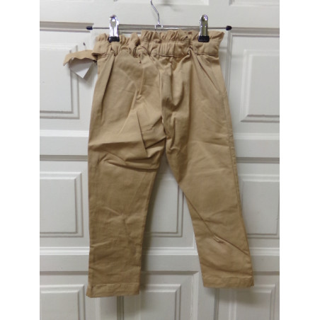 Pantalon camel Dadati talla 3 años. Segunda mano