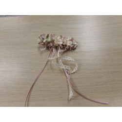 Prendedor pelo con Flores. Segunda mano.