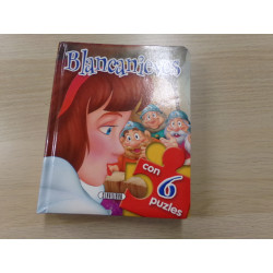 Libro Puzzle Blancanieves. Segunda mano.