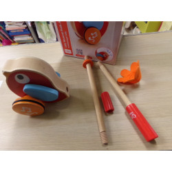 Empujador Lili Hape, madera. Segunda mano.