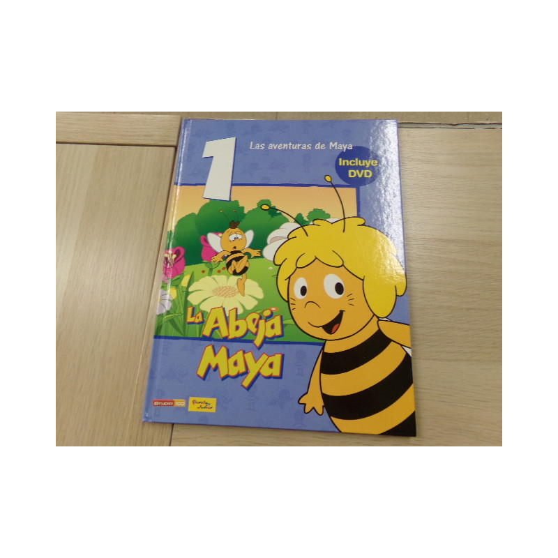 Libro las aventuras de Maya, con Dvd. Segunda mano.