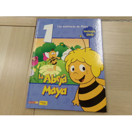 Libro las aventuras de Maya, con Dvd. Segunda mano.
