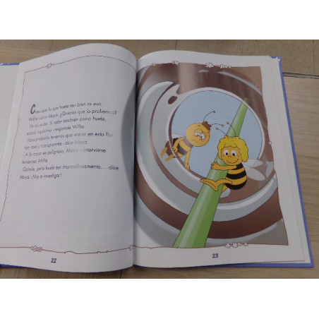 Libro las aventuras de Maya, con Dvd. Segunda mano.