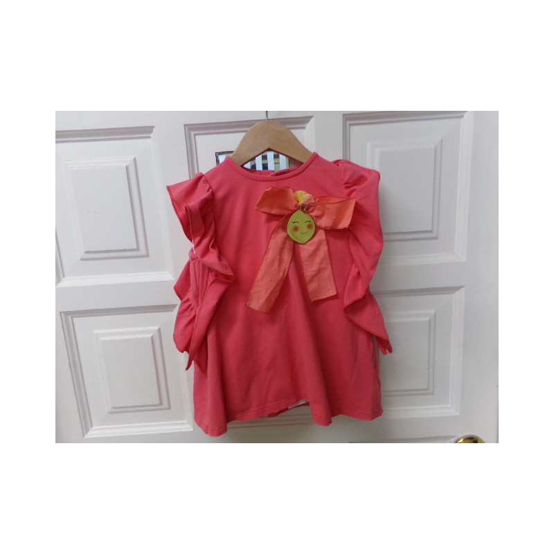 Conjunto Falda y Blusa con broche Kids Chocolate 8 años. Segunda mano.