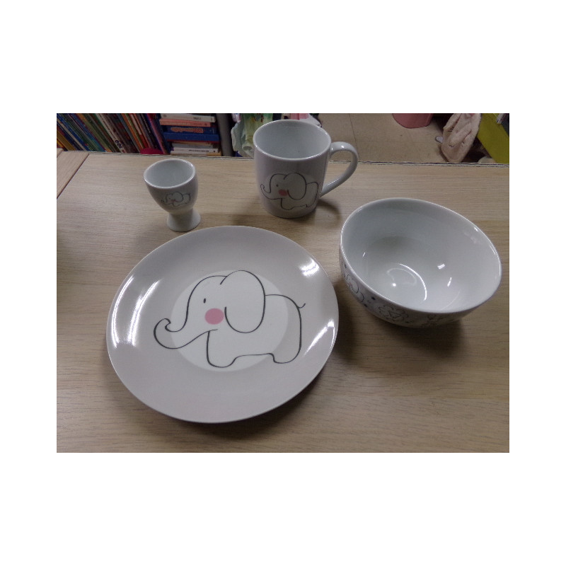 Vajilla bebé 4 piezas