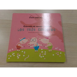 Libro los tres cerditos. Segunda mano.