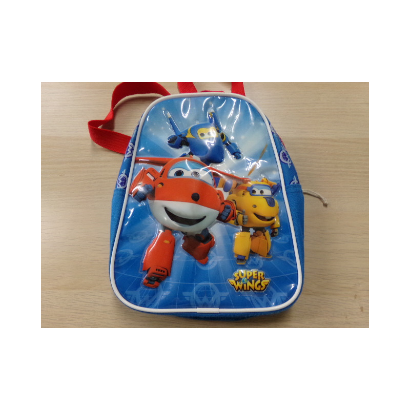 Mochila Super Wings. Segunda mano.