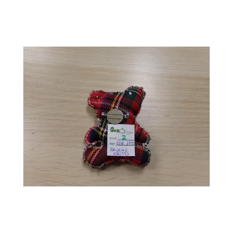 Broche osito. Segunda mano.