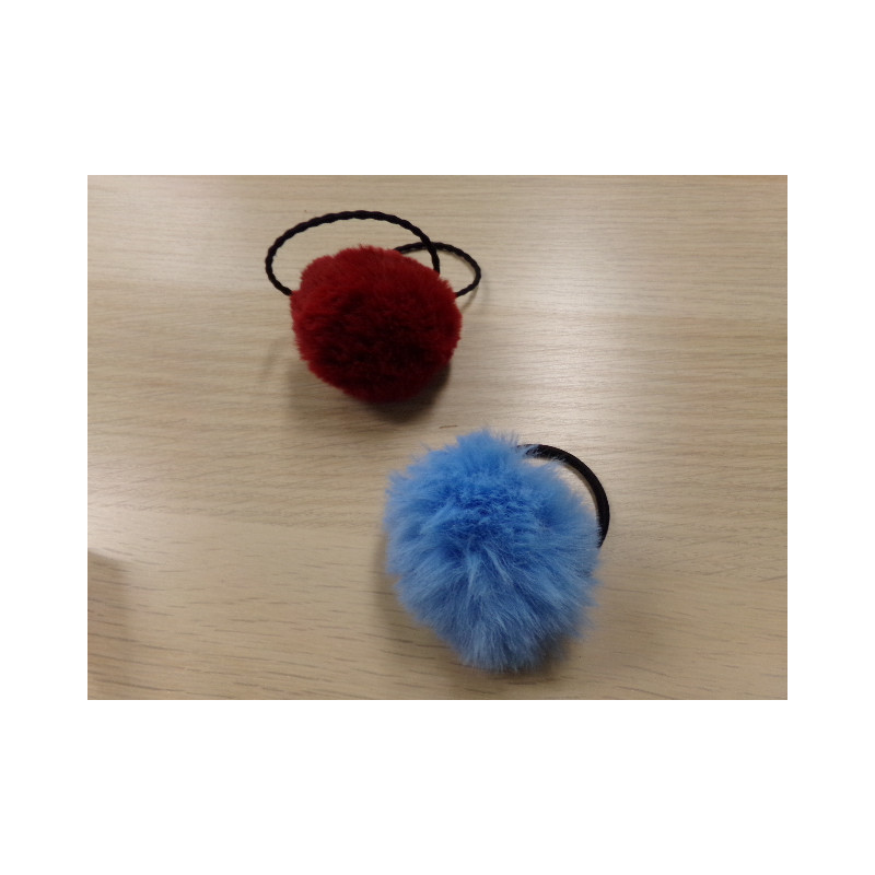 2 coleteros pompón. Segunda mano.