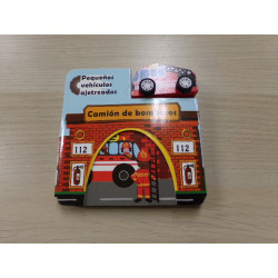Libro camión de Bomberos. Segunda mano.