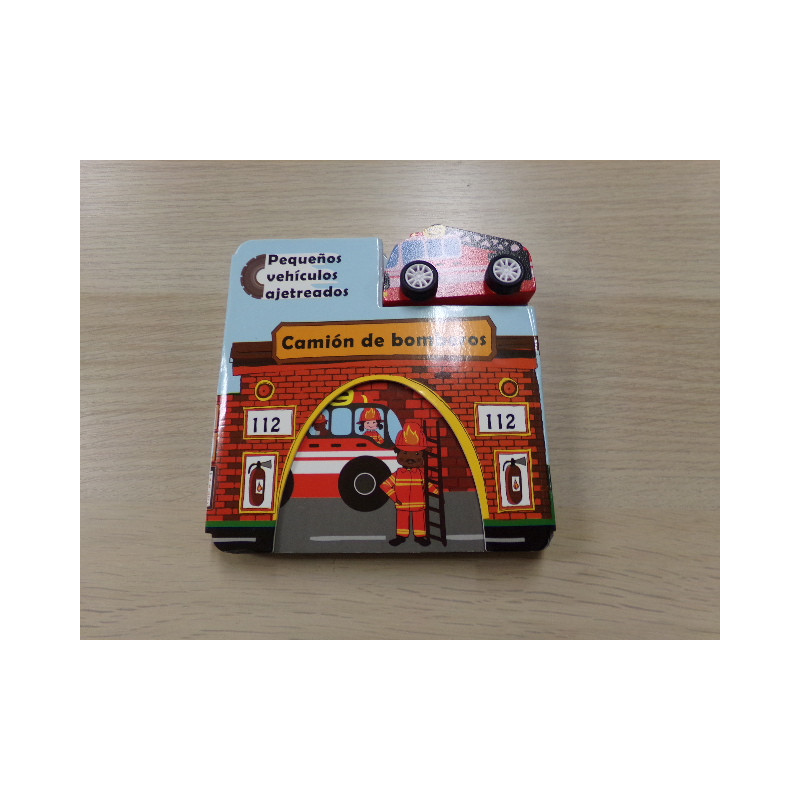 Libro camión de Bomberos. Segunda mano.