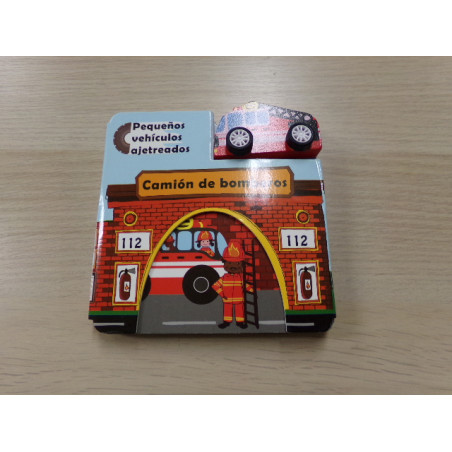 Libro camión de Bomberos. Segunda mano.