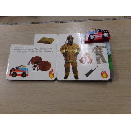 Libro camión de Bomberos. Segunda mano.
