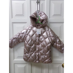 Plumas Zara 4-5 años (color rosa/rata). A estrenar