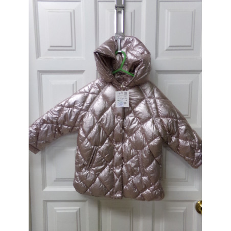 Plumas Zara 4-5 años (color rosa/rata). A estrenar