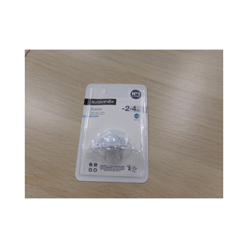 Chupete Suavinex 2-4 meses. Sin uso.