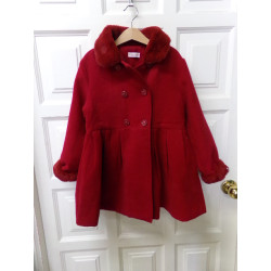 Abrigo paño 8 años. Segunda mano.