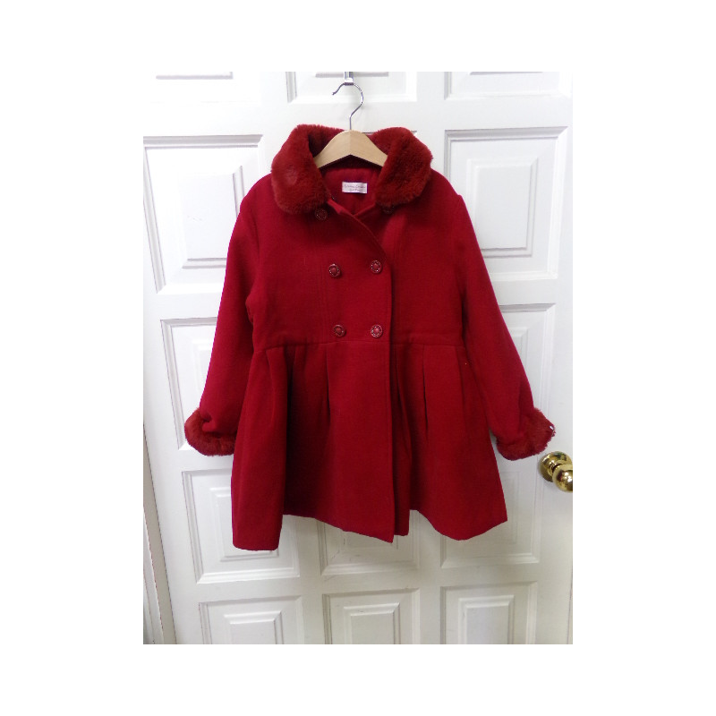 Abrigo paño 8 años. Segunda mano.