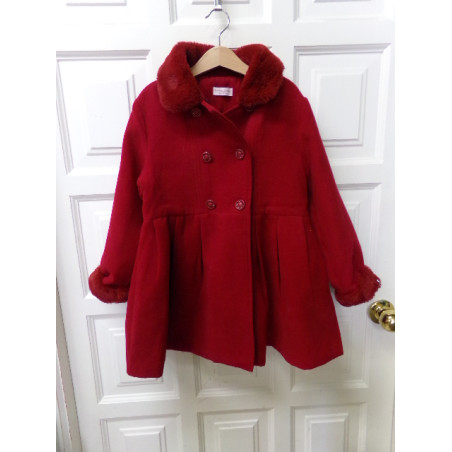 Abrigo paño 8 años. Segunda mano.