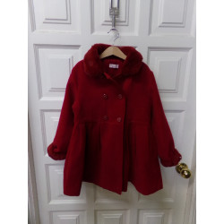 Abrigo paño 8 años. Segunda mano.