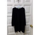 Vestido punto Zara, negro 10 años. Segunda mano.